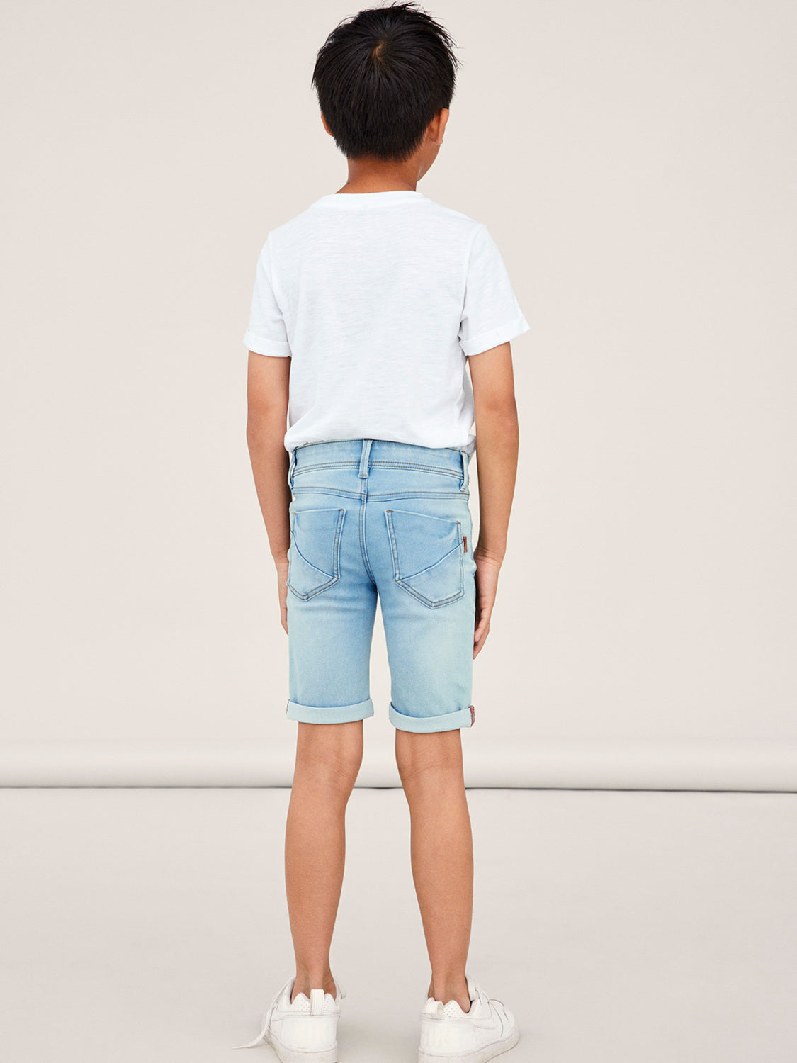 NKMSOFUS Shorts - Light Blue Denim